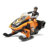 Bruder - snow mobile with driver and accessories (br63101) - afbeelding 2