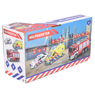 Rapid wheels politieauto nl met licht en geluid | 3 stuks