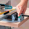 Wolfcraft - universele bankschroef - 100 mm - machineklem - 3410000