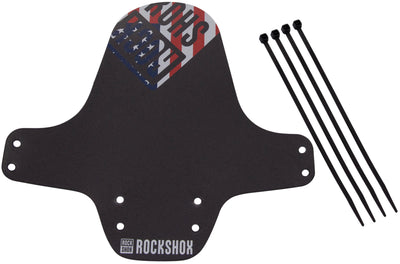 Rockshox steckschutzblech fender clip-on fender rs black use flag
