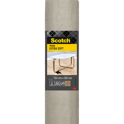 3m 1070688 - scotch extra zachte vilt beige300 mm x 360 mm | 3 stuks