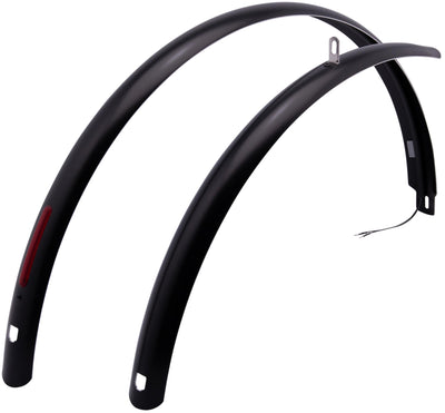 Curana schutzblech-set clite ilu fender set clite ilu 55mm w.light black