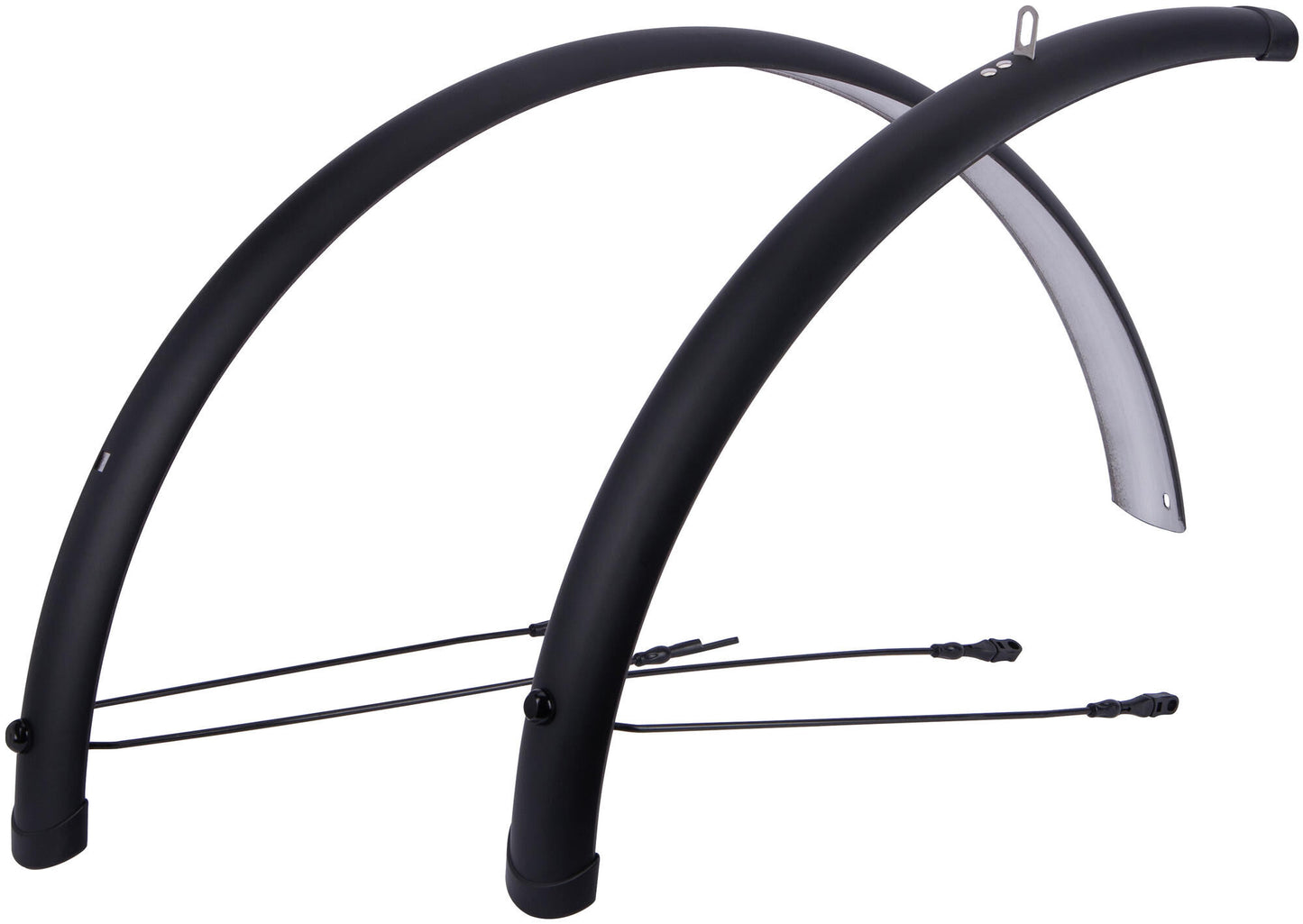Contec schutzblech-set splash protect ct fender splash prot. 28 54mm black matt
