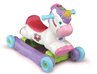 Vtech hobbel en speel eenhoorn - interactief babyspeelgoed - leren muziek - van 1 tot 4 jaar