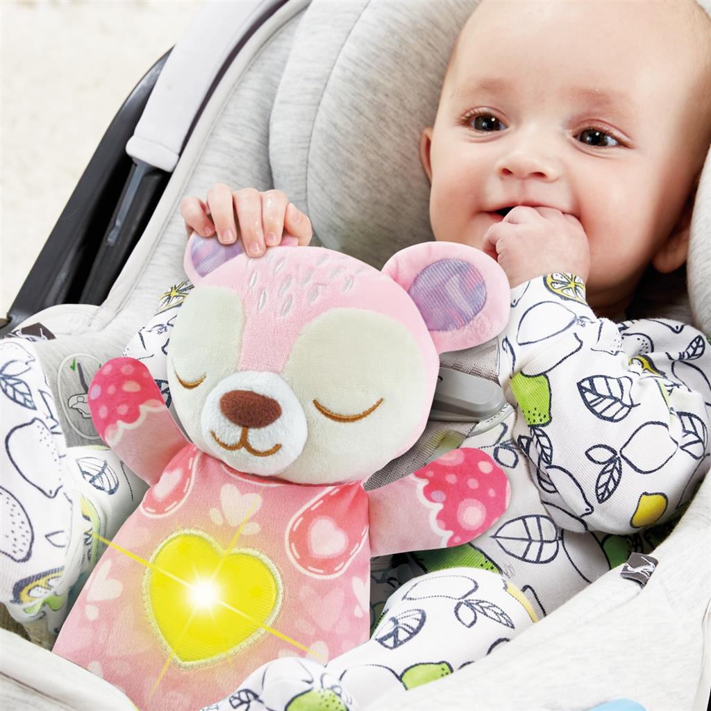 Vtech baby dromenland knuffel beertje + licht en geluid
