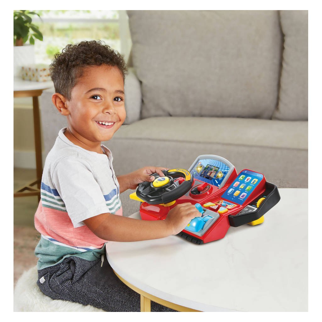Vtech rijd leer racer racestuur activity center - interactief educatief speelgoed - activiteitenbord - cadeau - kinderspeelgoed 3 jaar
