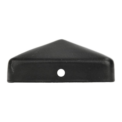 Mack 1069087 - paalornament piramide zwart 71 mm | 10 stuks