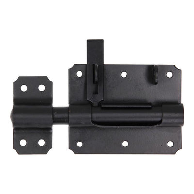 Mack 1069135 - hangslotgrendel zwart 100 mm | 5 stuks