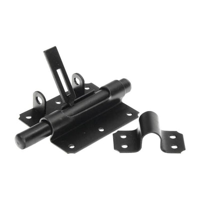 Mack 1069135 - hangslotgrendel zwart 100 mm | 5 stuks