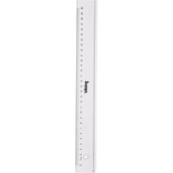 Liniaal office depot transparant 30cm kunststof