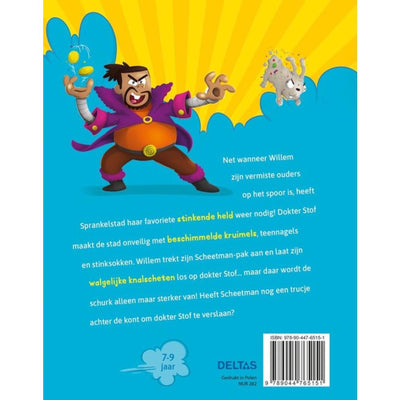 Deltas scheetman lost het op! super-scheetnado kinderboek