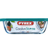 Pyrex bewaarschaal 1.1l 23x15x6cm