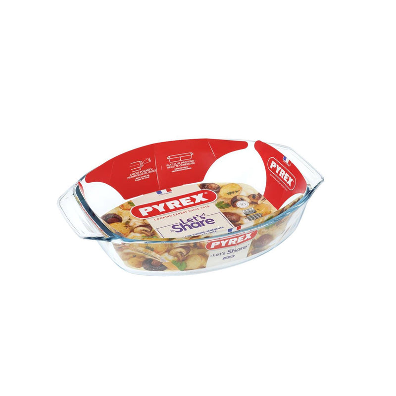 Pyrex ovenschaal ovaal 35 x 24 cm 2,8l
