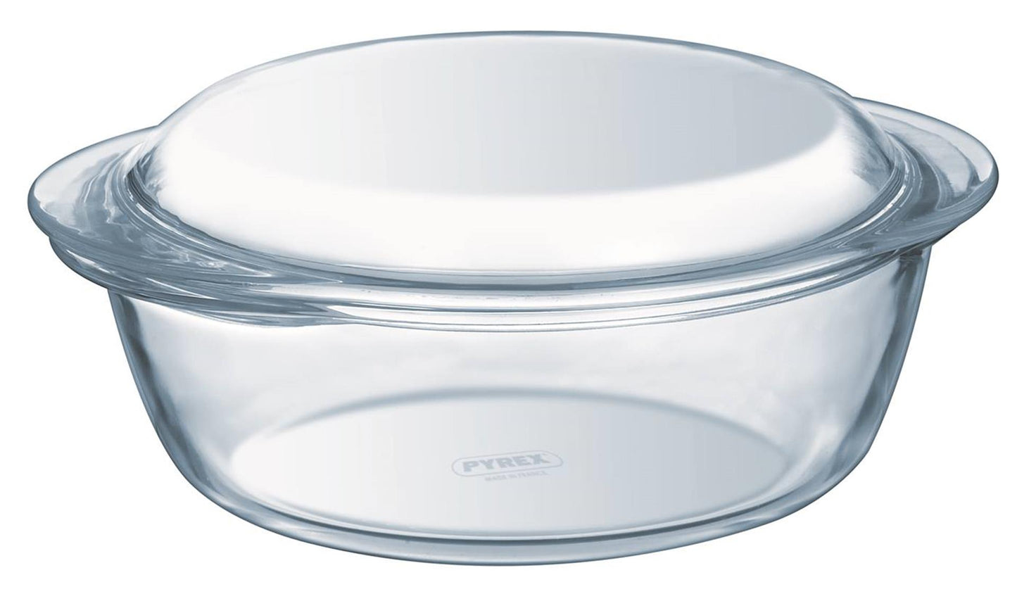Pyrex classic ronde ovensschaal 2,1l met deksel