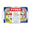 Pyrex ovenschaal met deksel 33x20x13cm
