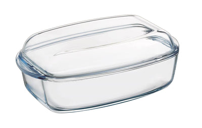 Pyrex ovenschaal met deksel 33x20x13cm