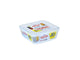 Pyrex cook and freeze ovenschaal 15x15 cm borosilicaatglas