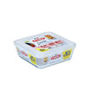 Pyrex schaal met deksel 2l 20x22cm