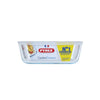 Pyrex schaal met deksel 2l 20x22cm