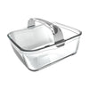 Pyrex airfryerschaal 18x20x8cm 2l met veiligheidsgrip metaal