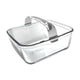 Pyrex airfryerschaal 18x20x8cm 2l met veiligheidsgrip metaal