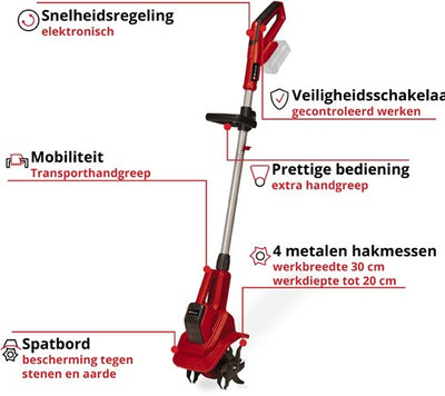 Einhell ge-cr 18 20 li e solo - accu grondfrees | 18v | zonder accu en lader - 3431210 - 3431210
