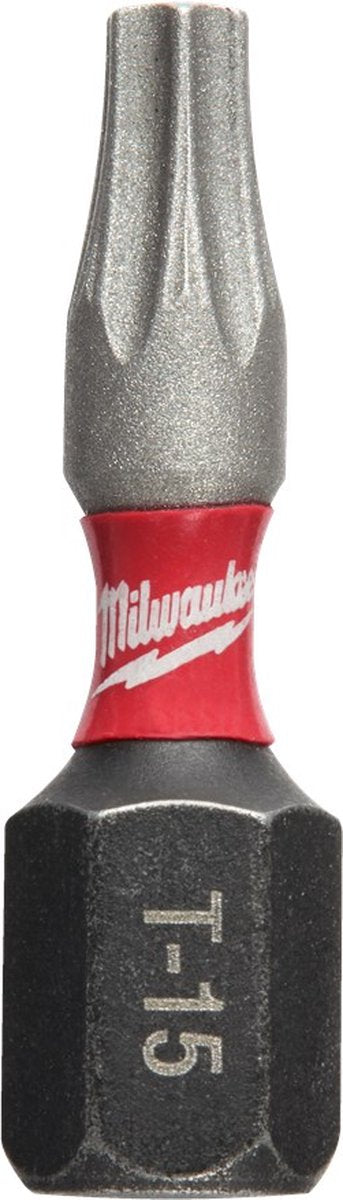 Milwaukee shockwave impact duty™ schroefbits shockwave tx15 x 25 mm - 2 stuks - 4932430872