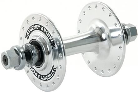Sturmey archer voornaaf fr.hub st.archer high flange alu 32h silver