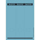 Ordnerrugetiketten leitz blauw 75 stuks papier