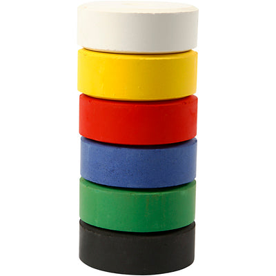 Creativ company https: www.cchobby.nl waterverf-h-16-mm-d-44-mm-primair-kleuren-6-stuk-1-doos