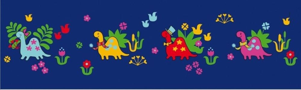 Los draaikapje dino d.blauw