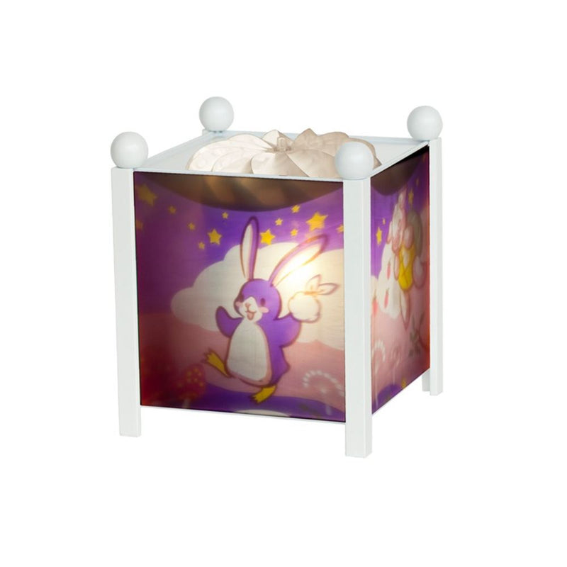 Draailampje 12v wit pinguin-bunny