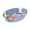 Pyrex ovenschaal ovaal 30x21cm. 2l glas