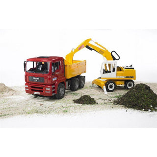 Bruder liebherr graafmachine 1:16