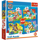 Oku paw patrol 4 in 1 puzzel 12-15-20 en 24 stukjes