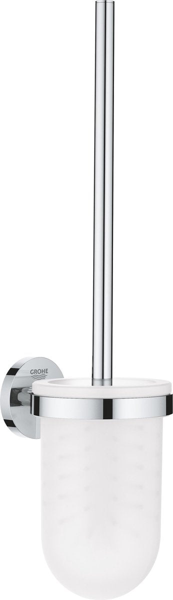 Grohe essentials toiletborstelset - wandmontage - chroom