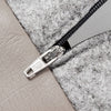 Bia bed kunstleer hoes hondenmand taupe
