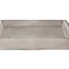 Bia bed kunstleer hoes hondenmand taupe