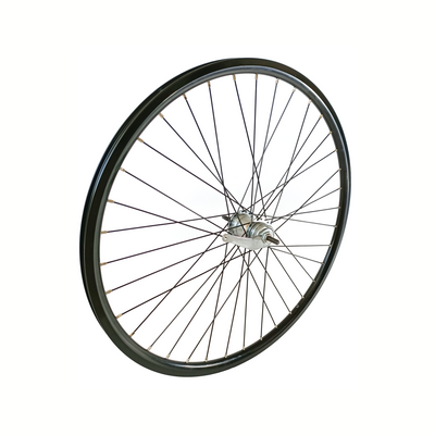 Achterwiel 28x1 5 x1 3 8 Nexus 3 remnaaf aluminium velg, zwart.