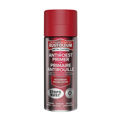 Rust-oleum 1071315 - 3-in-1 anti-roestprimer -400mlroodbruin | 1 stuks