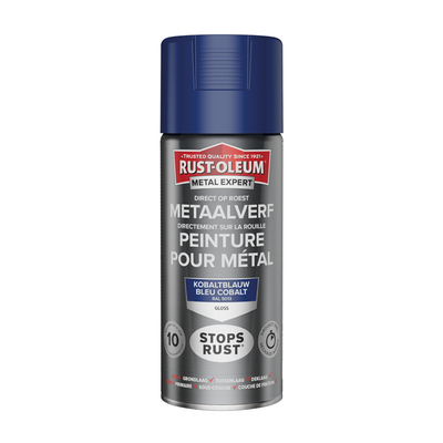 Rust-oleum 1071351 - metaalverf -hg -ral5013 -400mldirect op roest | 1 stuks