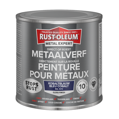 Rust-oleum 1071405 - metaalverf-hg -ral5013 - 250m direct op roest | 1 stuks
