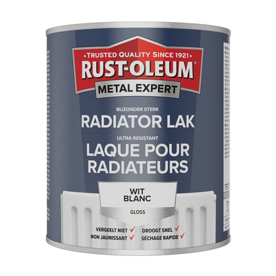Rust-oleum 1071388 - radiatorlak - hg - wit -750ml | 1 stuks