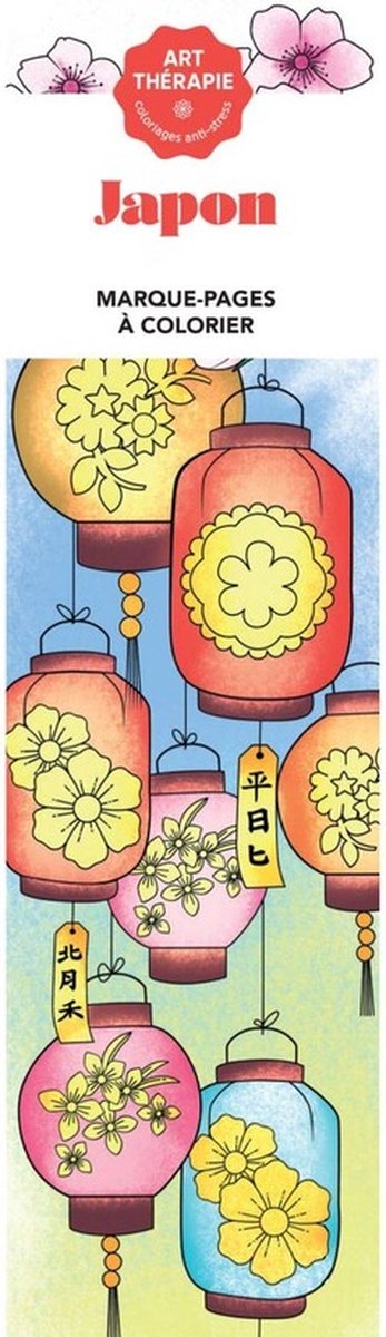 Hachette heroes 40 boekenleggers om te kleuren - marque-pages a colorier - japon -