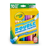 Crayola dubbelzijdige viltstiften, 10st. - afbeelding 1