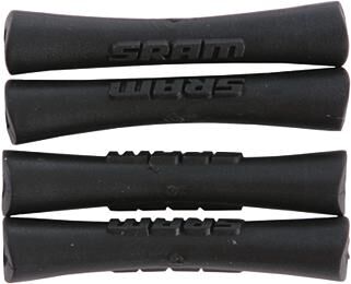 Sram kabeldeel frame beschermers 2x 4mm en 2x 5mm zwart
