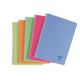 Collegebloken linicolor clairfontaine 3328146 a4 assorti gelinieerd
