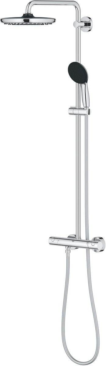 Grohe vitalio start system 250 quickfix regendoucheset start met handdouche en thermostaatkraan - 2 standen - chroom