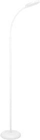 Eglo lauro vloerlamp - led - 152 cm - wit - instelbaar wit licht - dimbaar