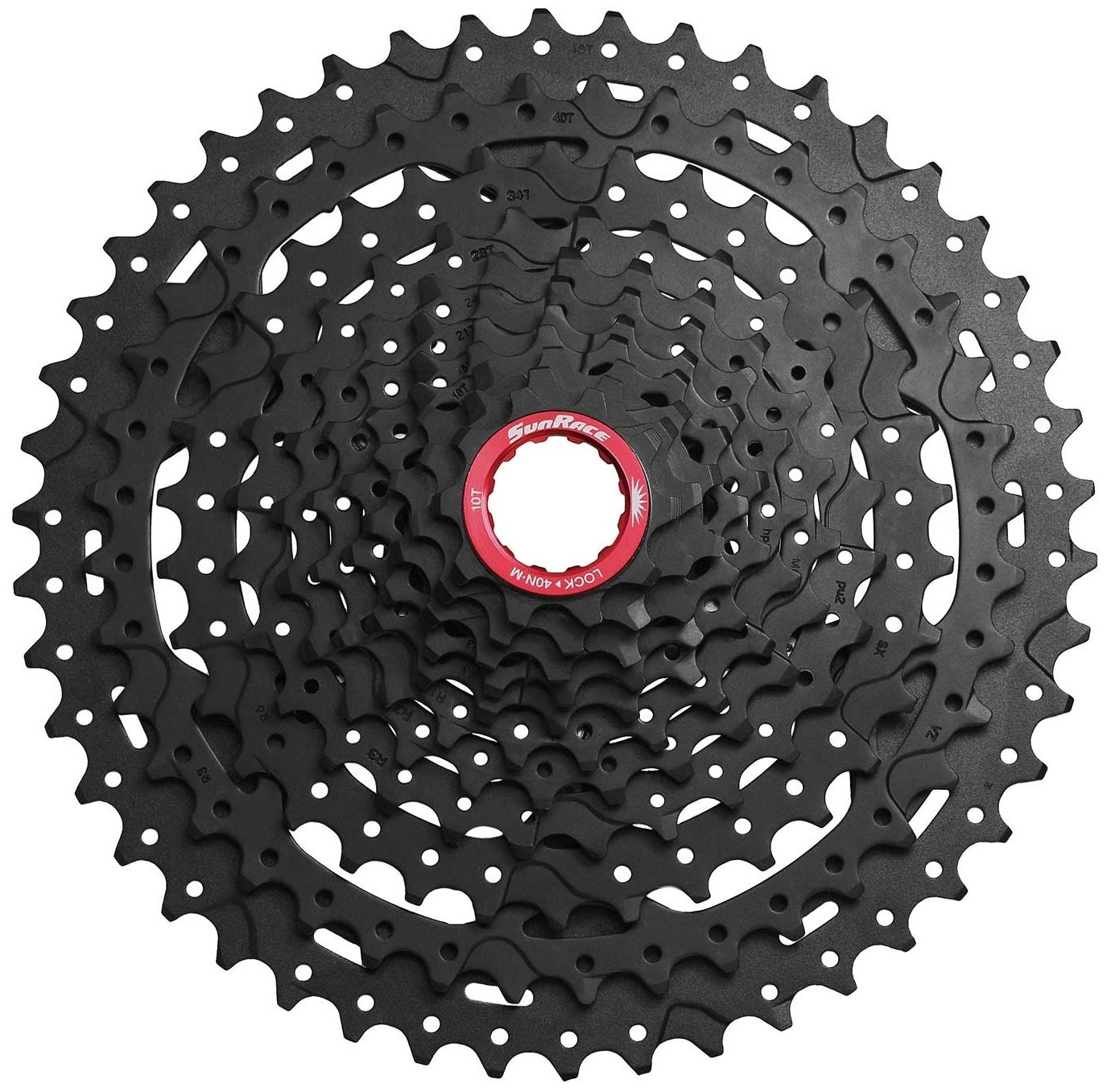 SunRace - cassette mtb csmx9x 10-46 11 speed xd-driver zwart